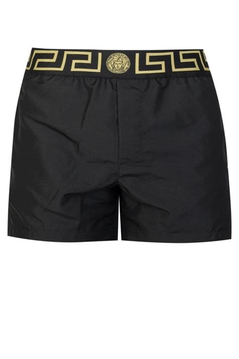 versace greca boarder swim shorts|Greca Border Swim Shorts .